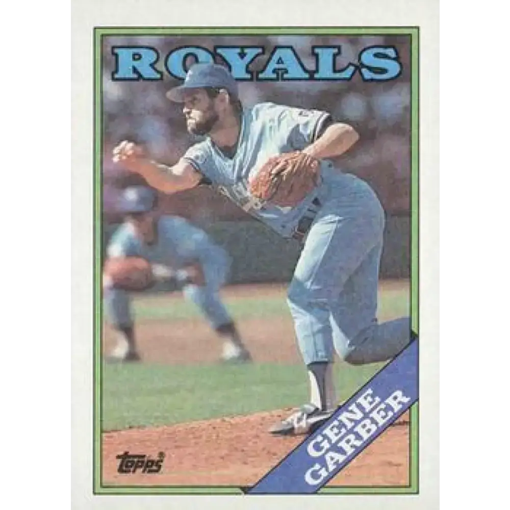 1988 Topps #597 Gene Garber NM-MT Kansas City Royals Baseball Card - Baseball Card Single
