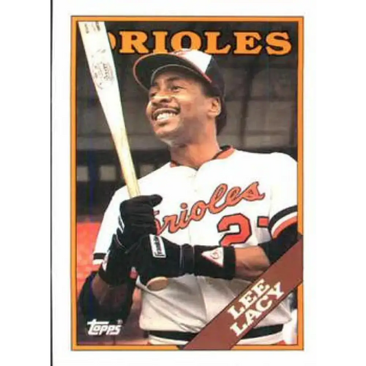 1988 Topps #598 Lee Lacy NM-MT Baltimore Orioles Baseball Card - Baseball Card Single
