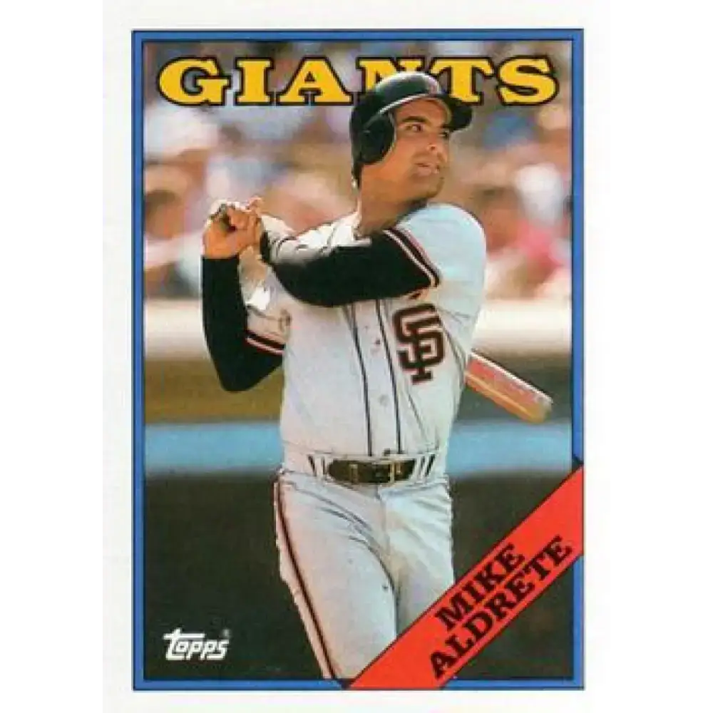 1988 Topps #602 Mike Aldrete NM-MT San Francisco Giants Baseball Card - Baseball Card Single