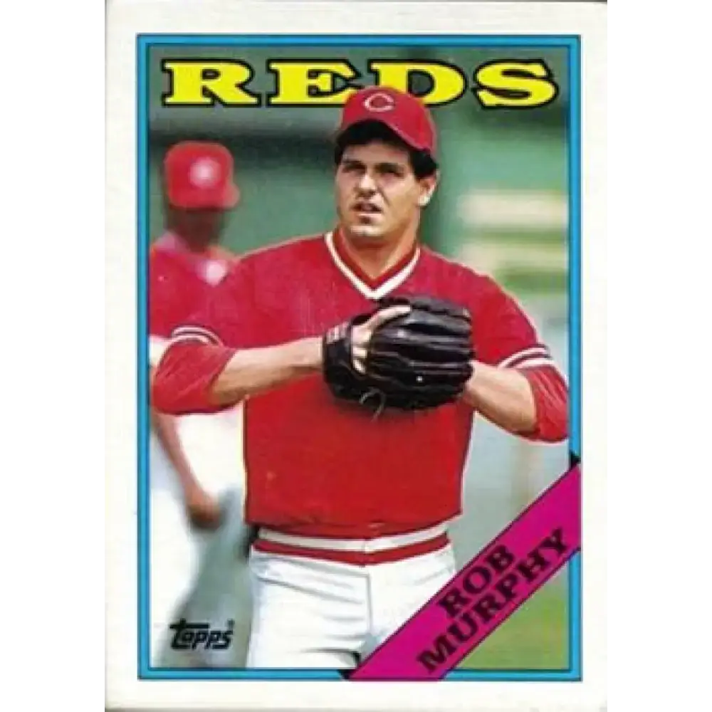 1988 Topps #603 Rob Murphy NM-MT Cincinnati Reds Baseball Card - Baseball Card Single
