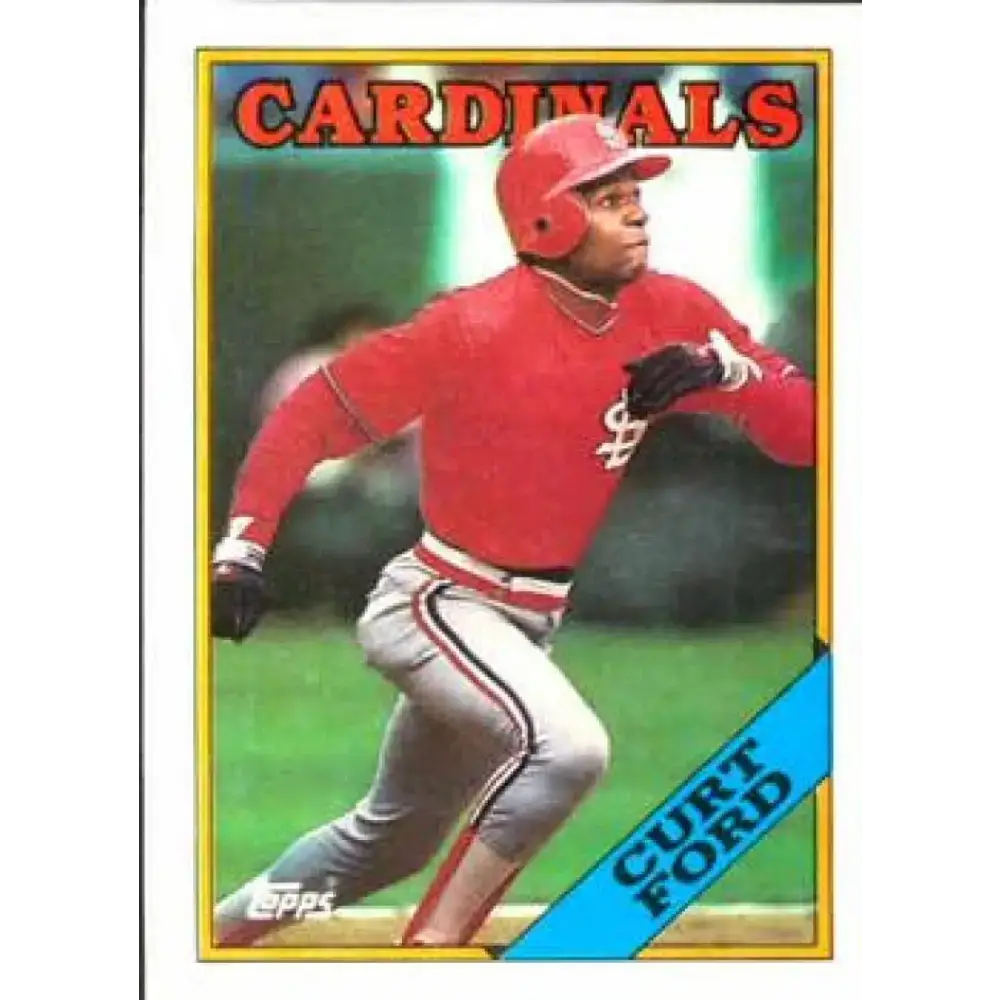 1988 Topps #612 Curt Ford NM-MT St. Louis Cardinals Baseball Card - Baseball Card Single