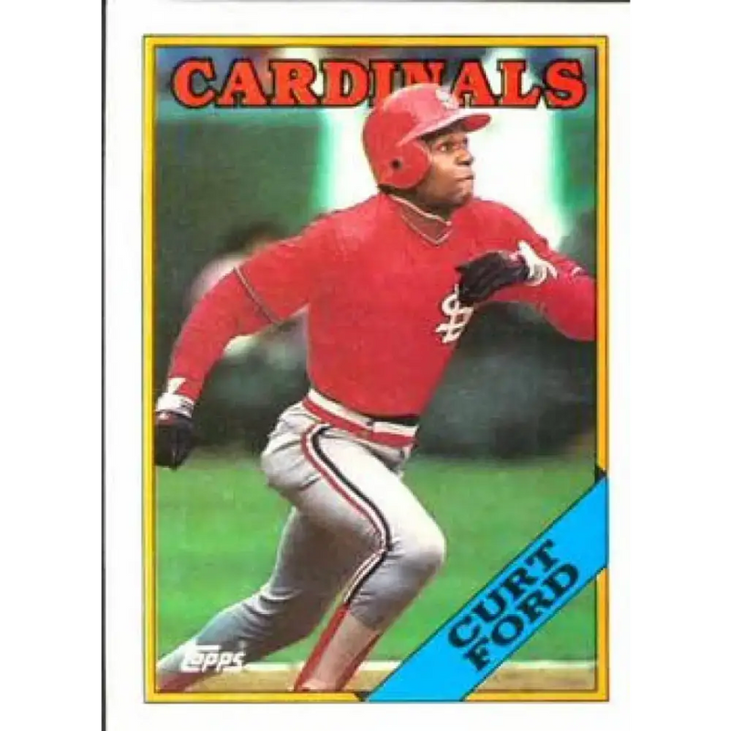 1988 Topps #612 Curt Ford NM-MT St. Louis Cardinals Baseball Card - Baseball Card Single
