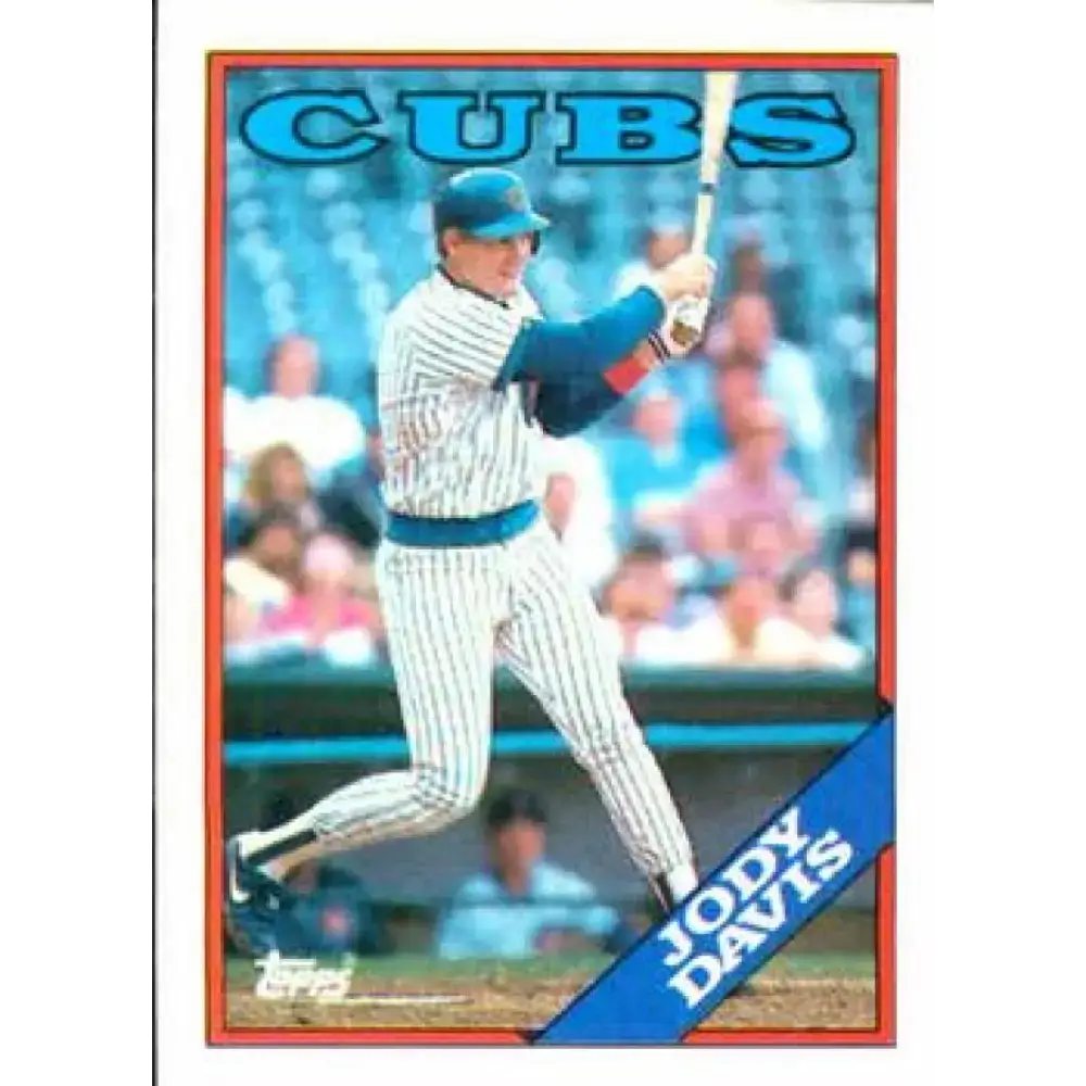 1988 Topps #615 Jody Davis NM-MT Chicago Cubs Baseball Card - Baseball Card Single