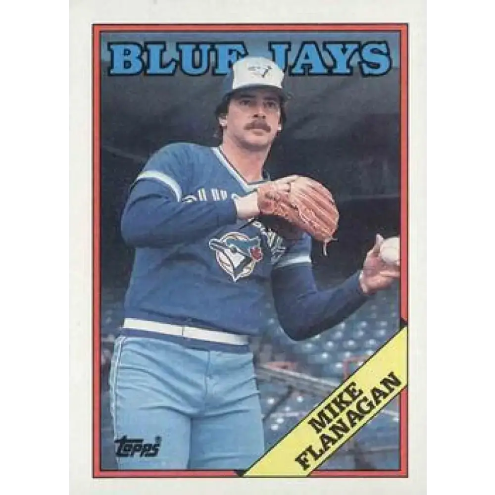 1988 Topps #623 Mike Flanagan NM-MT Toronto Blue Jays Baseball Card - Baseball Card Single