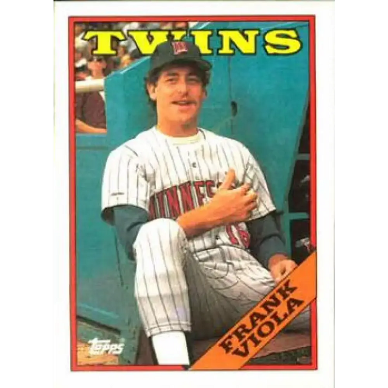 1988 Topps #625 Frank Viola NM-MT Minnesota Twins Baseball Card - Baseball Card Single