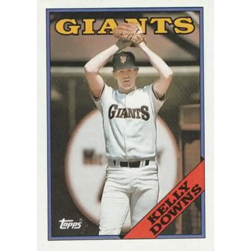 1988 Topps #629 Kelly Downs NM-MT San Francisco Giants Baseball Card - Baseball Card Single