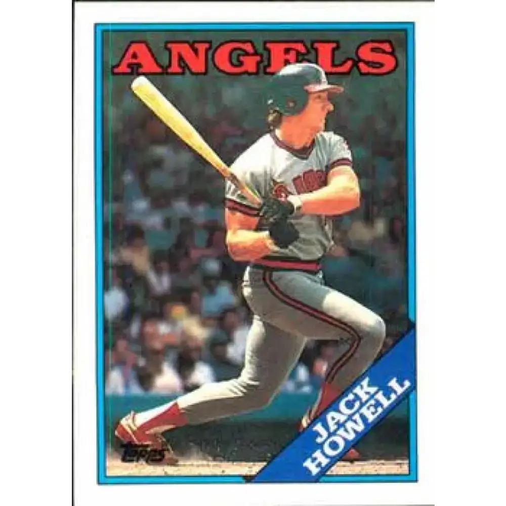 1988 Topps #631 Jack Howell NM-MT California Angels Baseball Card - Baseball Card Single