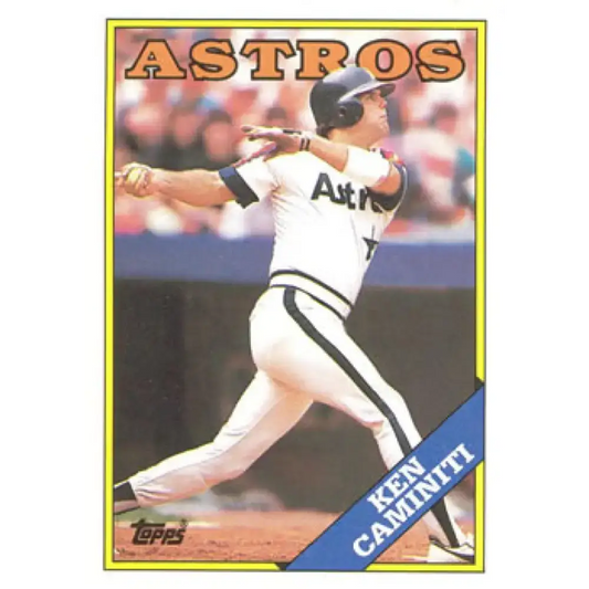 1988 Topps #64 Ken Caminiti NM-MT RC Rookie Houston Astros Baseball Card