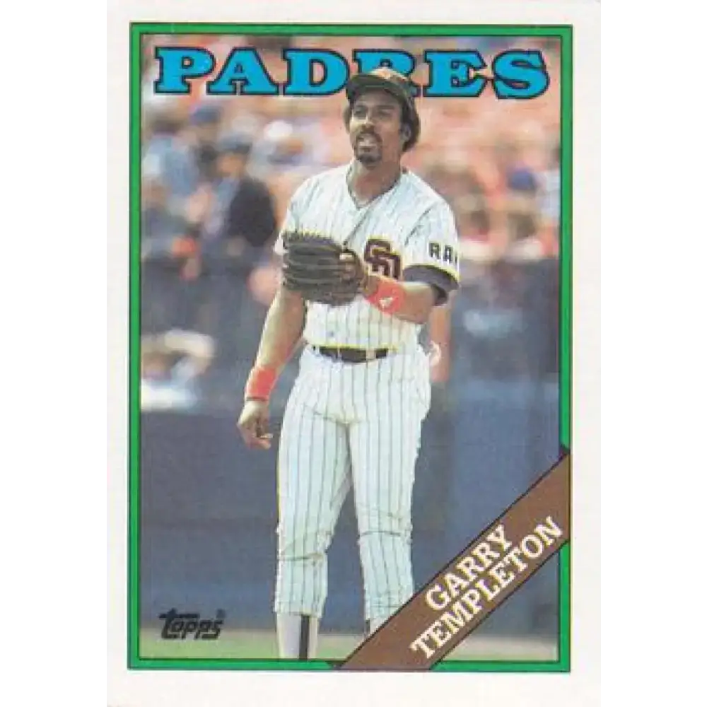 1988 Topps #640 Garry Templeton NM-MT San Diego Padres Baseball Card - Baseball Card Single