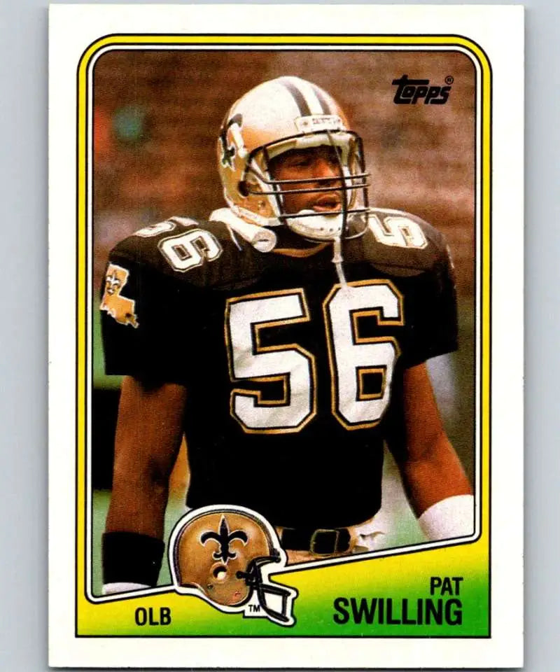 1988 Topps #66 Pat Swilling EX Excellent RC Rookie New Orleans Saints Football Card