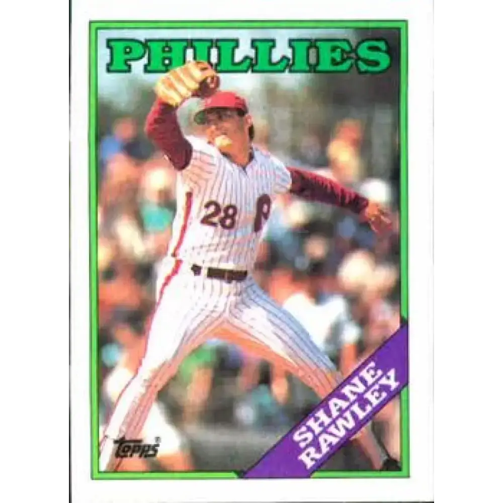 1988 Topps #66 Shane Rawley NM-MT Philadelphia Phillies Baseball Card - Baseball Card Single