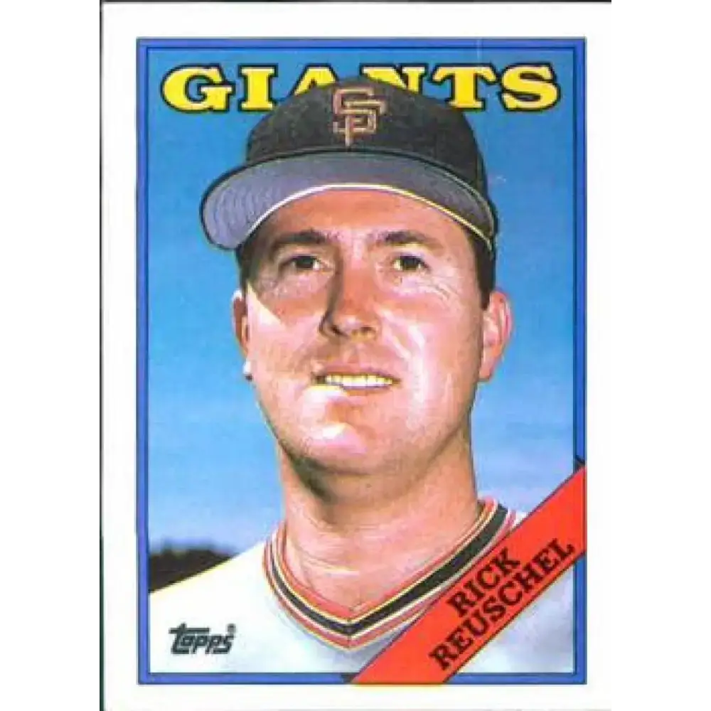 1988 Topps #660 Rick Reuschel NM-MT San Francisco Giants Baseball Card - Baseball Card Single