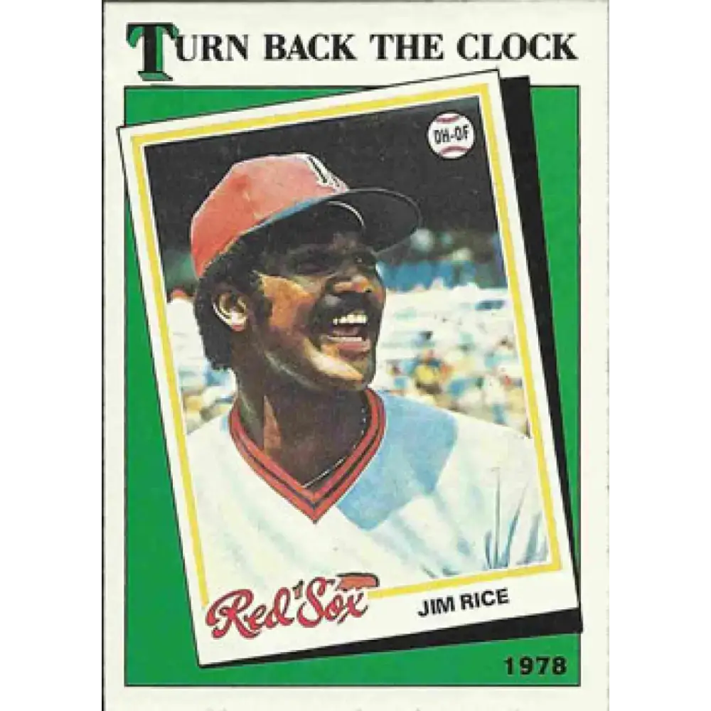 1988 Topps #662 Jim Rice NM-MT Boston Red Sox Baseball Card - Baseball Card Single