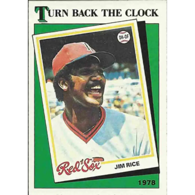 1988 Topps #662 Jim Rice NM-MT Boston Red Sox Baseball Card - Baseball Card Single