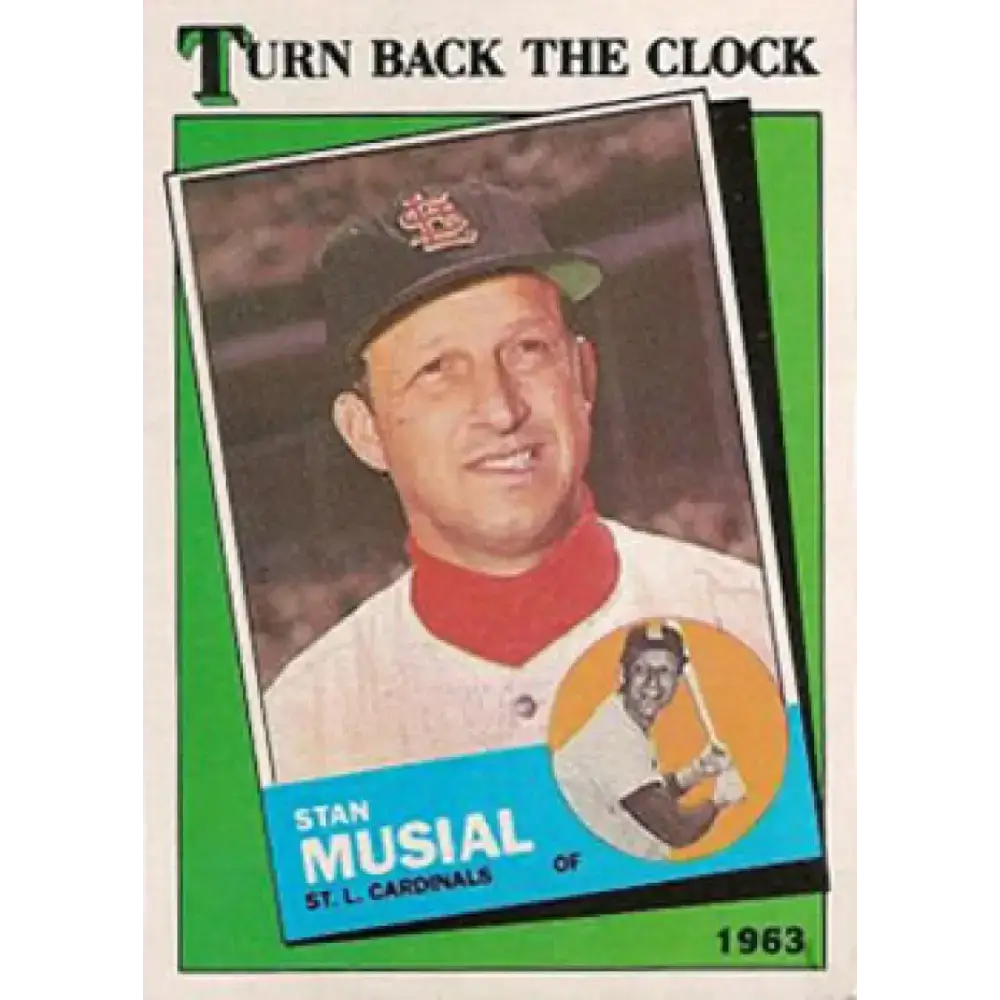 1988 Topps #665 Stan Musial NM-MT St. Louis Cardinals Baseball Card - Baseball Card Single