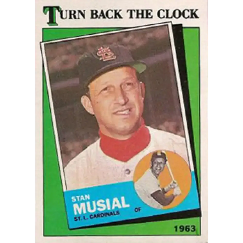 1988 Topps #665 Stan Musial NM-MT St. Louis Cardinals Baseball Card - Baseball Card Single
