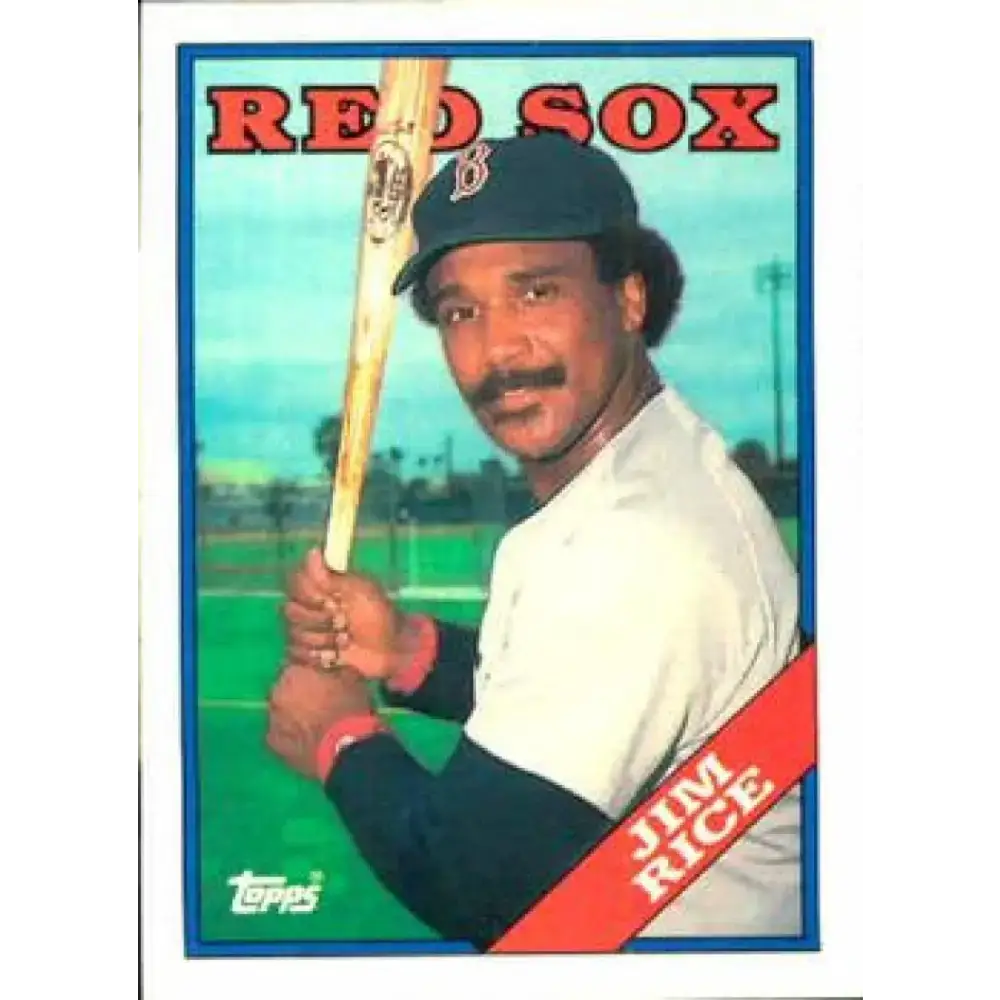 1988 Topps #675 Jim Rice NM-MT Boston Red Sox Baseball Card - Baseball Card Single