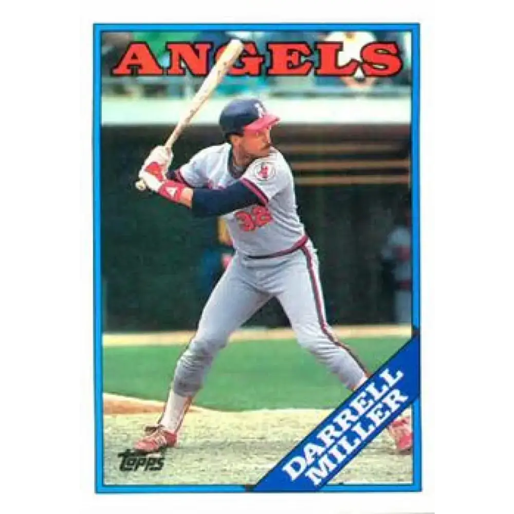 1988 Topps #679 Darrell Miller NM-MT California Angels Baseball Card
