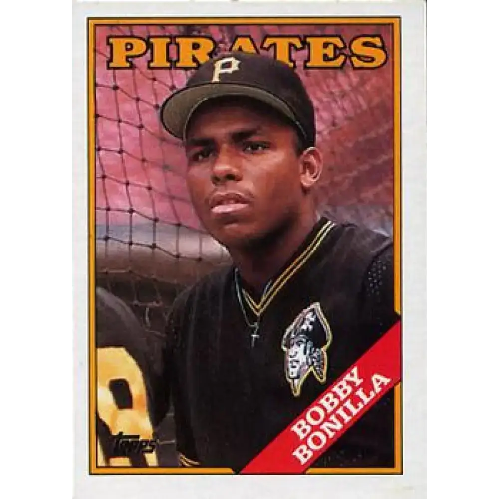 1988 Topps #681 Bobby Bonilla NM-MT Pittsburgh Pirates Baseball Card - Baseball Card Single