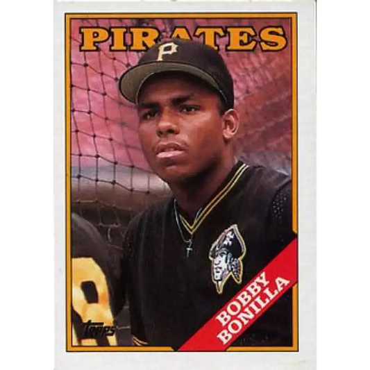 1988 Topps #681 Bobby Bonilla NM-MT Pittsburgh Pirates Baseball Card - Baseball Card Single
