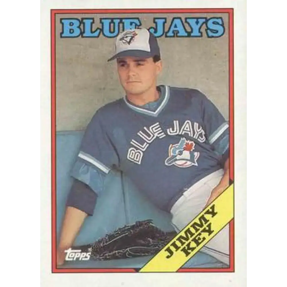 1988 Topps #682 Jimmy Key NM-MT Toronto Blue Jays Baseball Card - Baseball Card Single