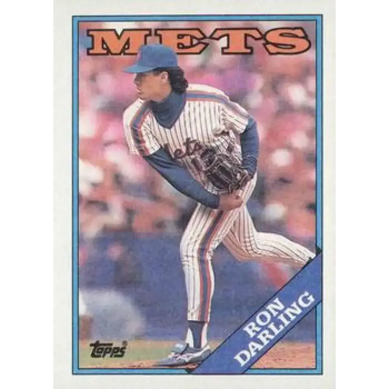 1988 Topps #685 Ron Darling NM-MT New York Mets Baseball Card - Baseball Card Single