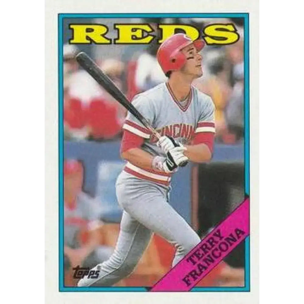 1988 Topps #686 Terry Francona NM-MT Cincinnati Reds Baseball Card - Baseball Card Single