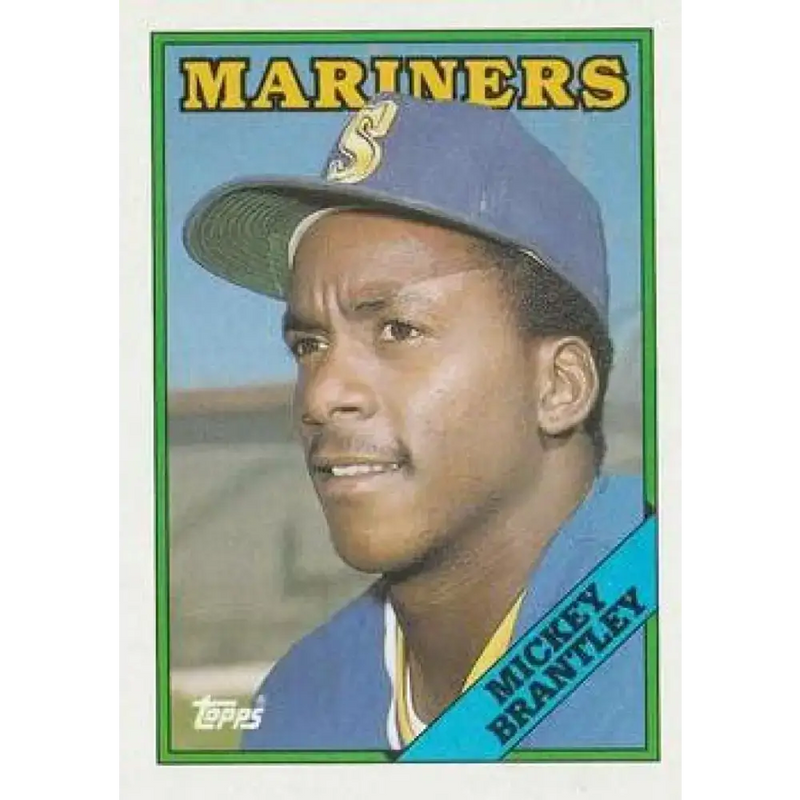 1988 Topps #687 Mickey Brantley NM-MT Seattle Mariners Baseball Card - Baseball Card Single