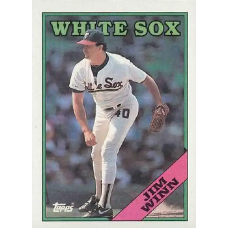 1988 Topps #688 Jim Winn NM-MT Chicago White Sox Baseball Card - Baseball Card Single