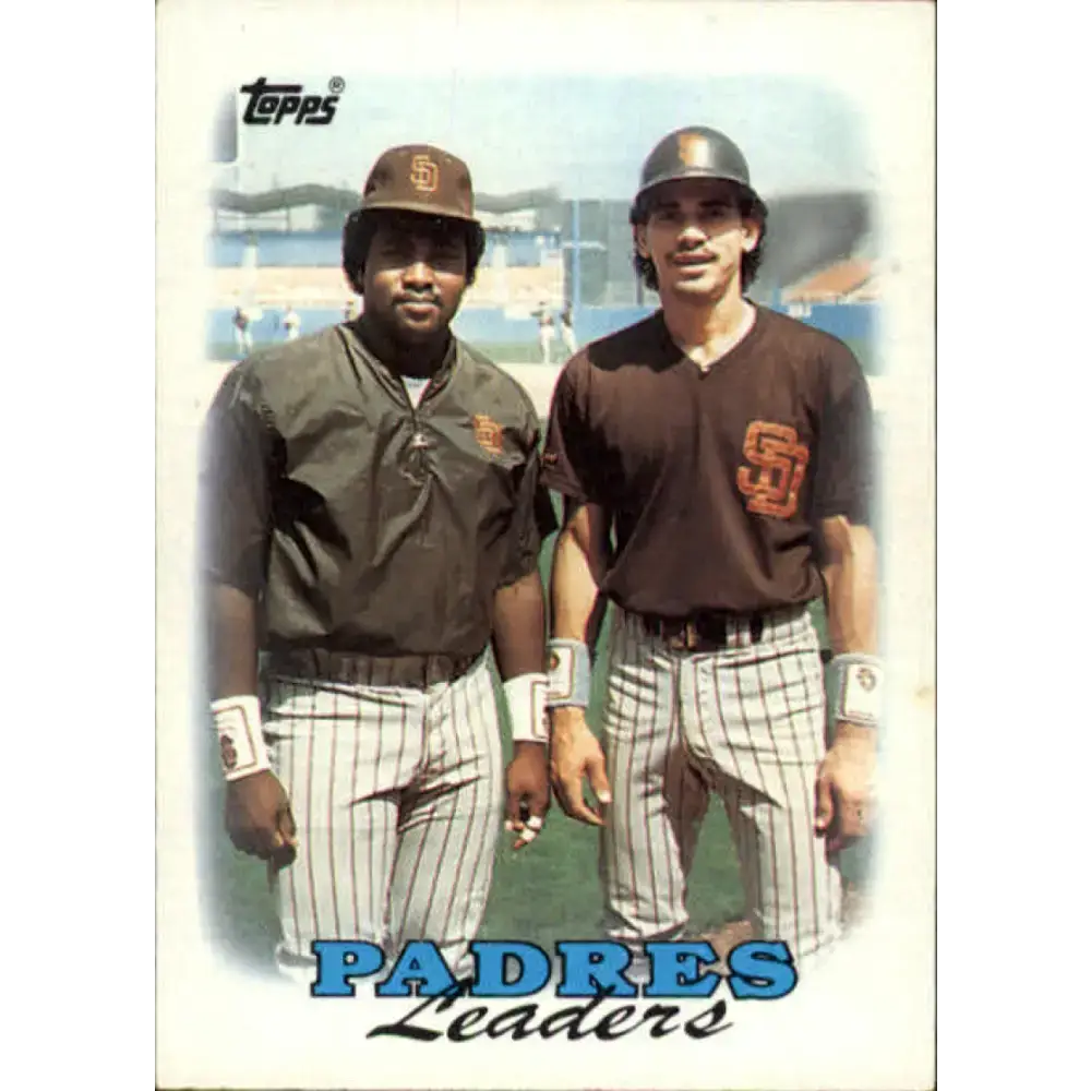 1988 Topps #699 Benito Santiago/Tony Gwynn NM-MT San Diego Padres Baseball Card