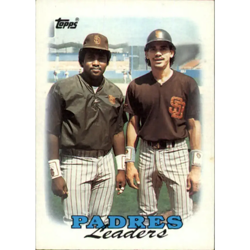 1988 Topps #699 Benito Santiago/Tony Gwynn NM-MT San Diego Padres Baseball Card