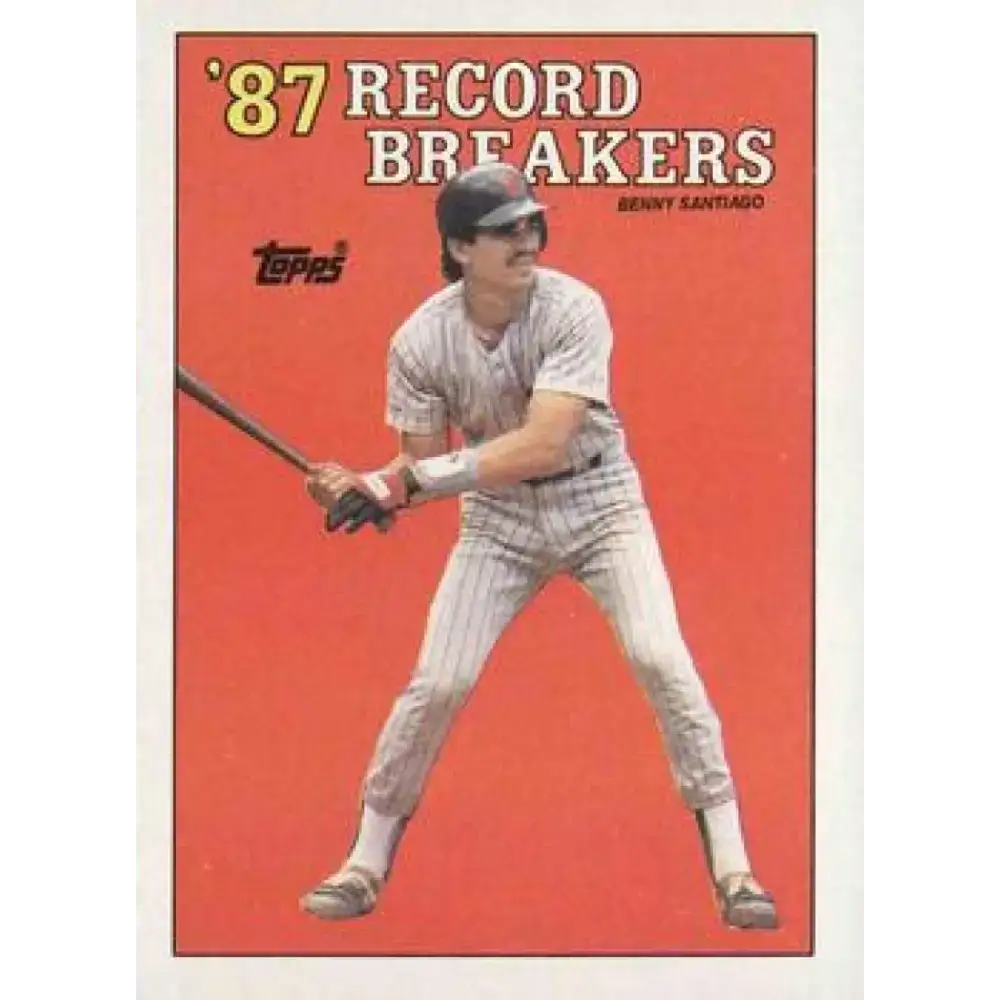 1988 Topps #7 Benito Santiago NM-MT San Diego Padres Baseball Card