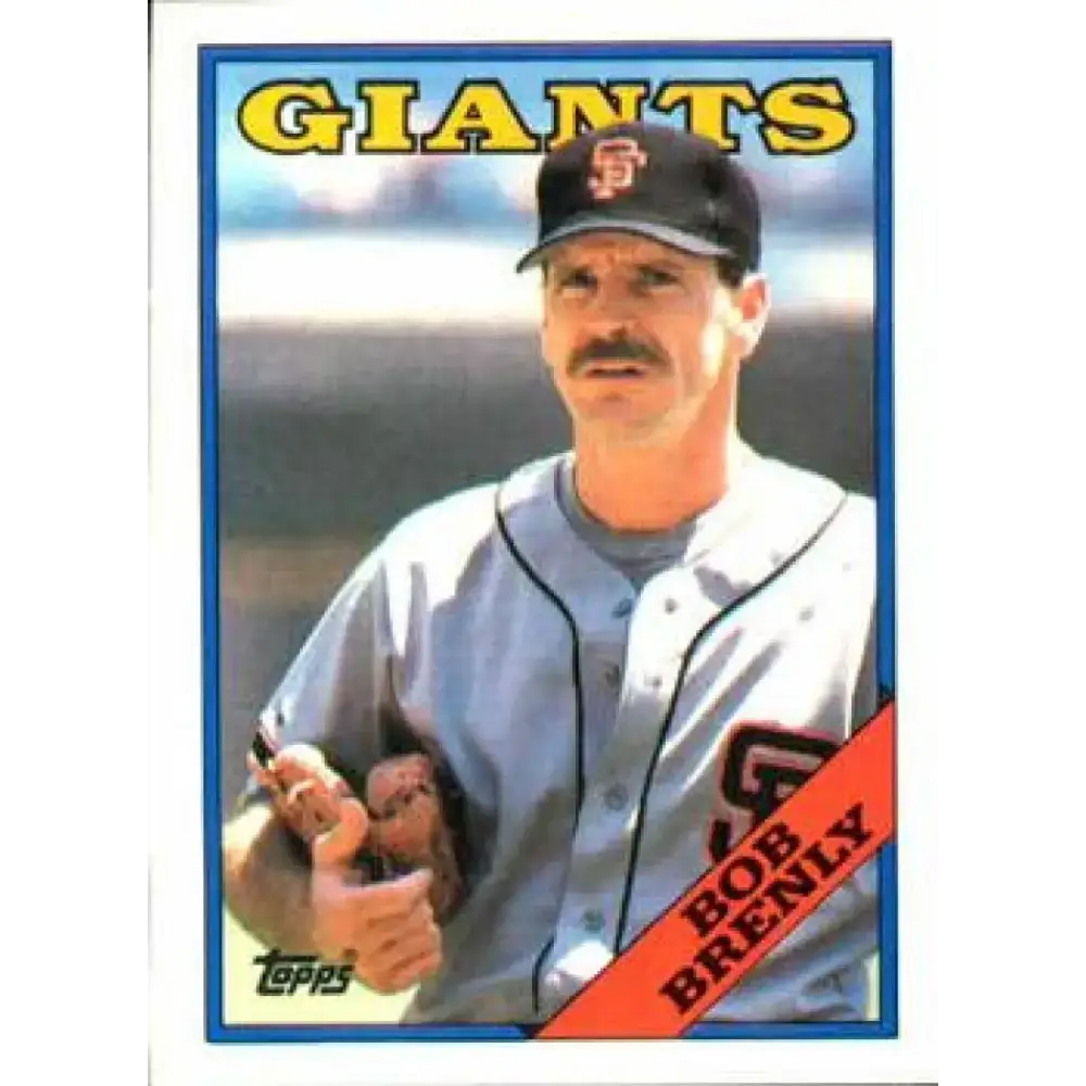 1988 Topps #703 Bob Brenly NM-MT San Francisco Giants Baseball Card - Baseball Card Single