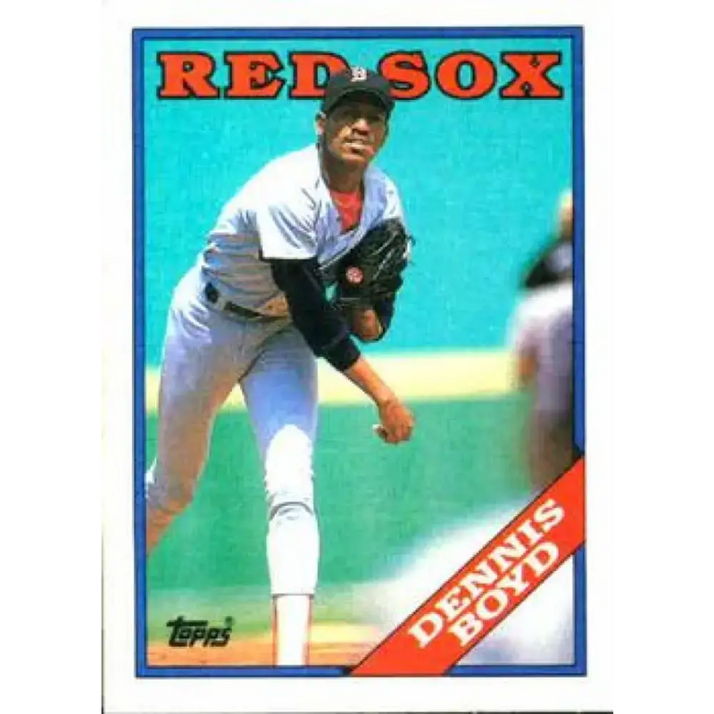 1988 Topps #704 Oil Can Boyd NM-MT Boston Red Sox Baseball Card - Baseball Card Single