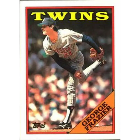 1988 Topps #709 George Frazier NM-MT Minnesota Twins Baseball Card