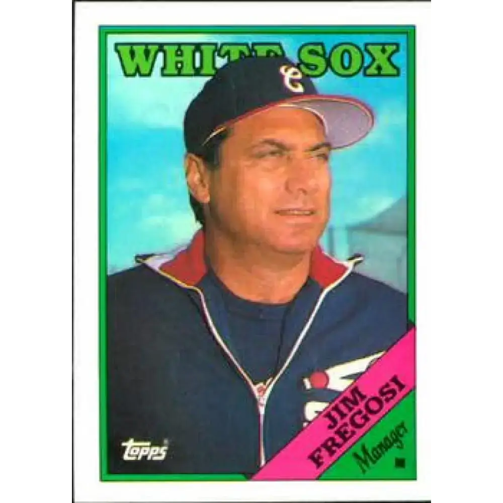 1988 Topps #714 Jim Fregosi NM-MT Chicago White Sox Baseball Card - Baseball Card Single