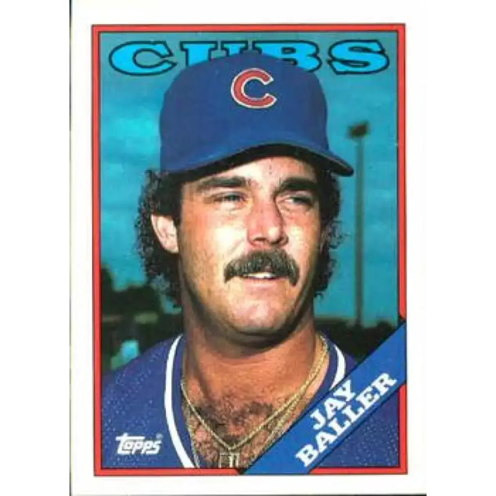 1988 Topps #717 Jay Baller NM-MT Chicago Cubs Baseball Card - Baseball Card Single