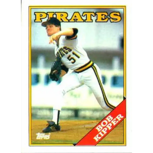 1988 Topps #723 Bob Kipper NM-MT Pittsburgh Pirates Baseball Card - Baseball Card Single