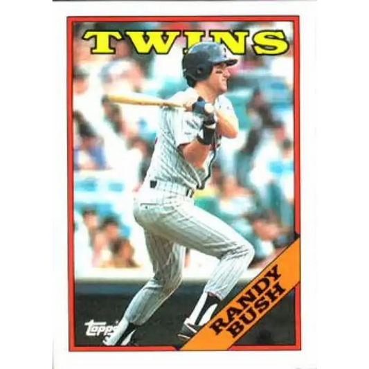 1988 Topps #73 Randy Bush NM-MT Minnesota Twins Baseball Card