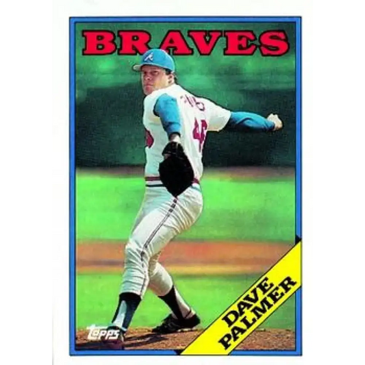 1988 Topps #732 David Palmer NM-MT Atlanta Braves Baseball Card
