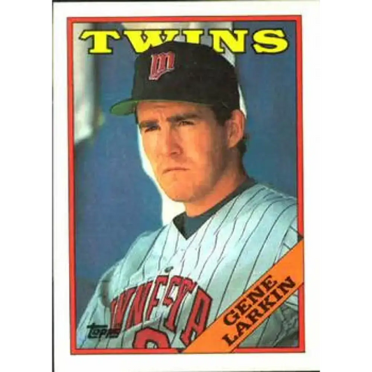 1988 Topps #746 Gene Larkin NM-MT RC Rookie Minnesota Twins Baseball Card