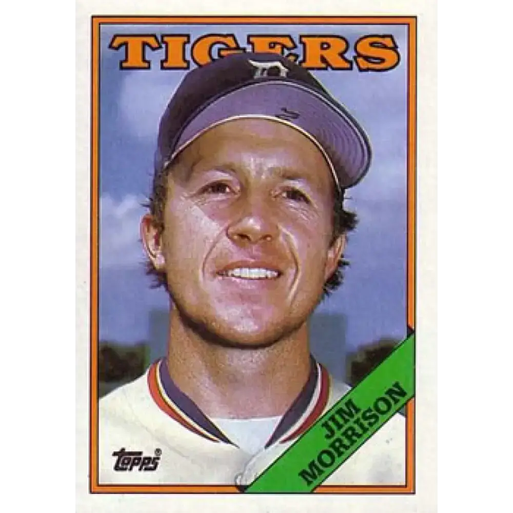 1988 Topps #751 Jim Morrison NM-MT Detroit Tigers Baseball Card - Baseball Card Single
