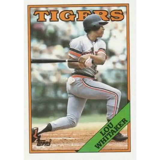 1988 Topps #770 Lou Whitaker NM-MT Detroit Tigers Baseball Card