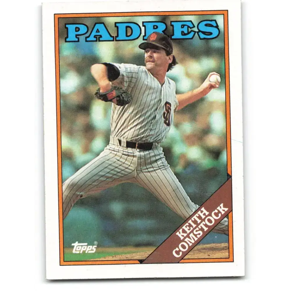 1988 Topps #778 Keith Comstock NM-MT San Diego Padres Baseball Card - Baseball Card Single
