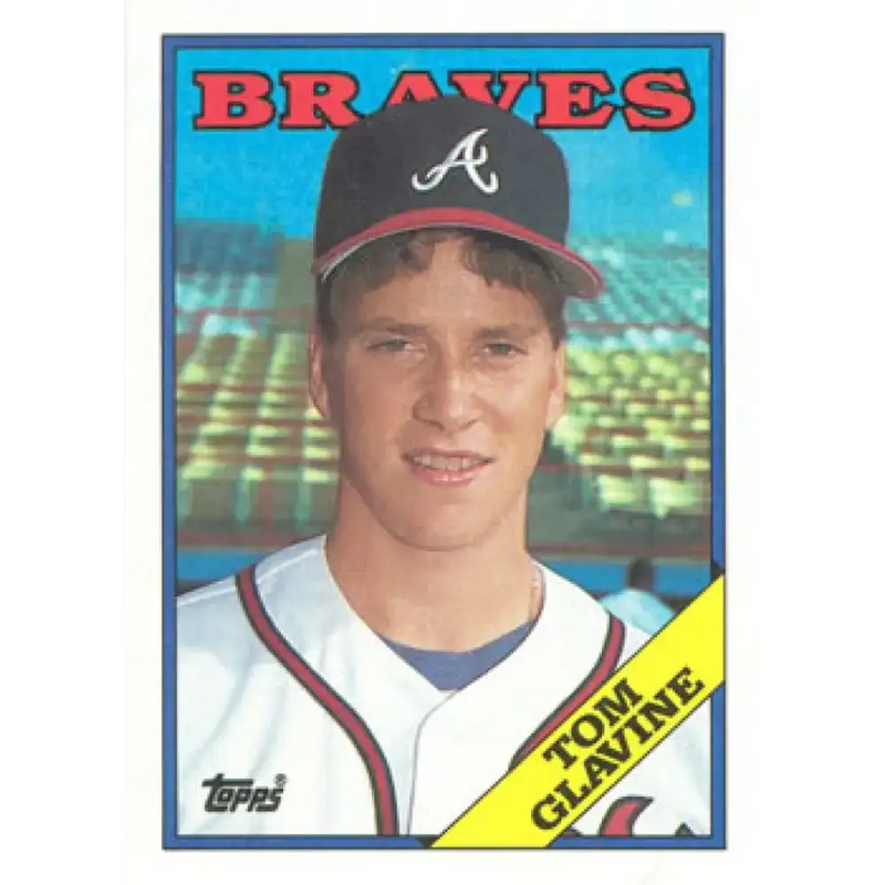 1988 Topps #779 Tom Glavine NM-MT RC Rookie Atlanta Braves Baseball Card - Baseball Card Single