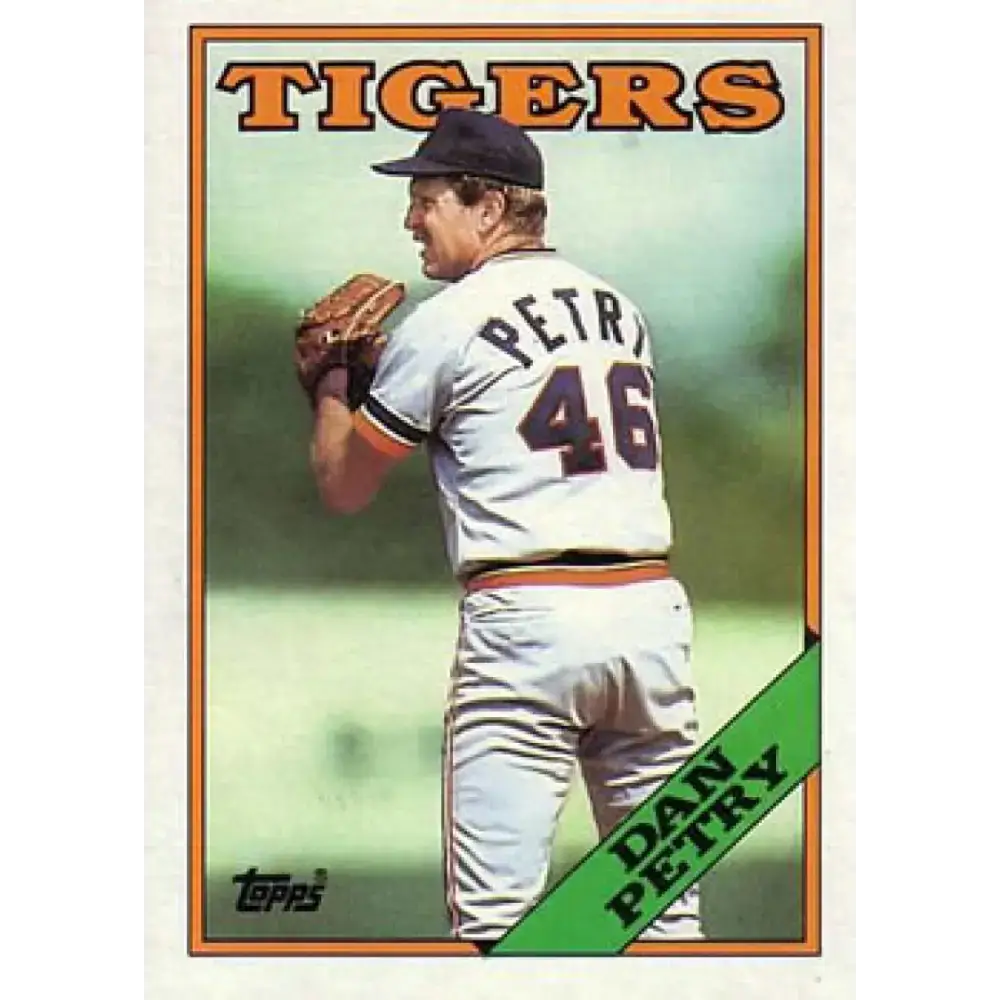 1988 Topps #78 Dan Petry NM-MT Detroit Tigers Baseball Card - Baseball Card Single
