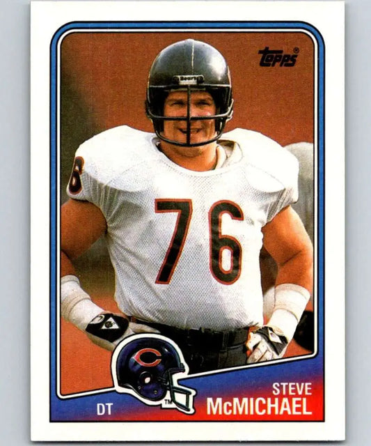 1988 Topps #78 Steve McMichael EX Excellent Chicago Bears Football Card