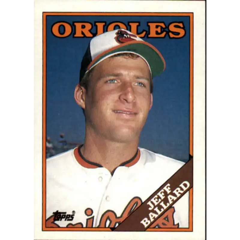 1988 Topps #782 Jeff Ballard NM-MT RC Rookie Baltimore Orioles Baseball Card - Baseball Card Single