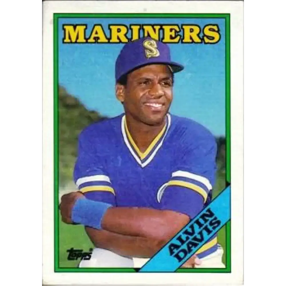 1988 Topps #785 Alvin Davis NM-MT Seattle Mariners Baseball Card - Baseball Card Single