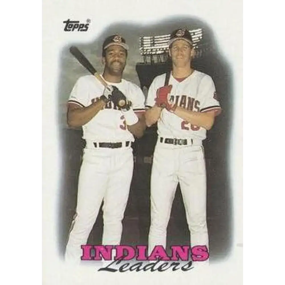 1988 Topps #789 Joe Carter/Cory Snyder NM-MT Cleveland Indians Baseball Card - Baseball Card Single